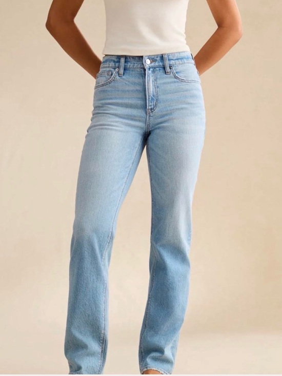 American Eagle Outfitters Denim - American Eagle Outfitters Super High Rise Straight Jeans Size 14 $70